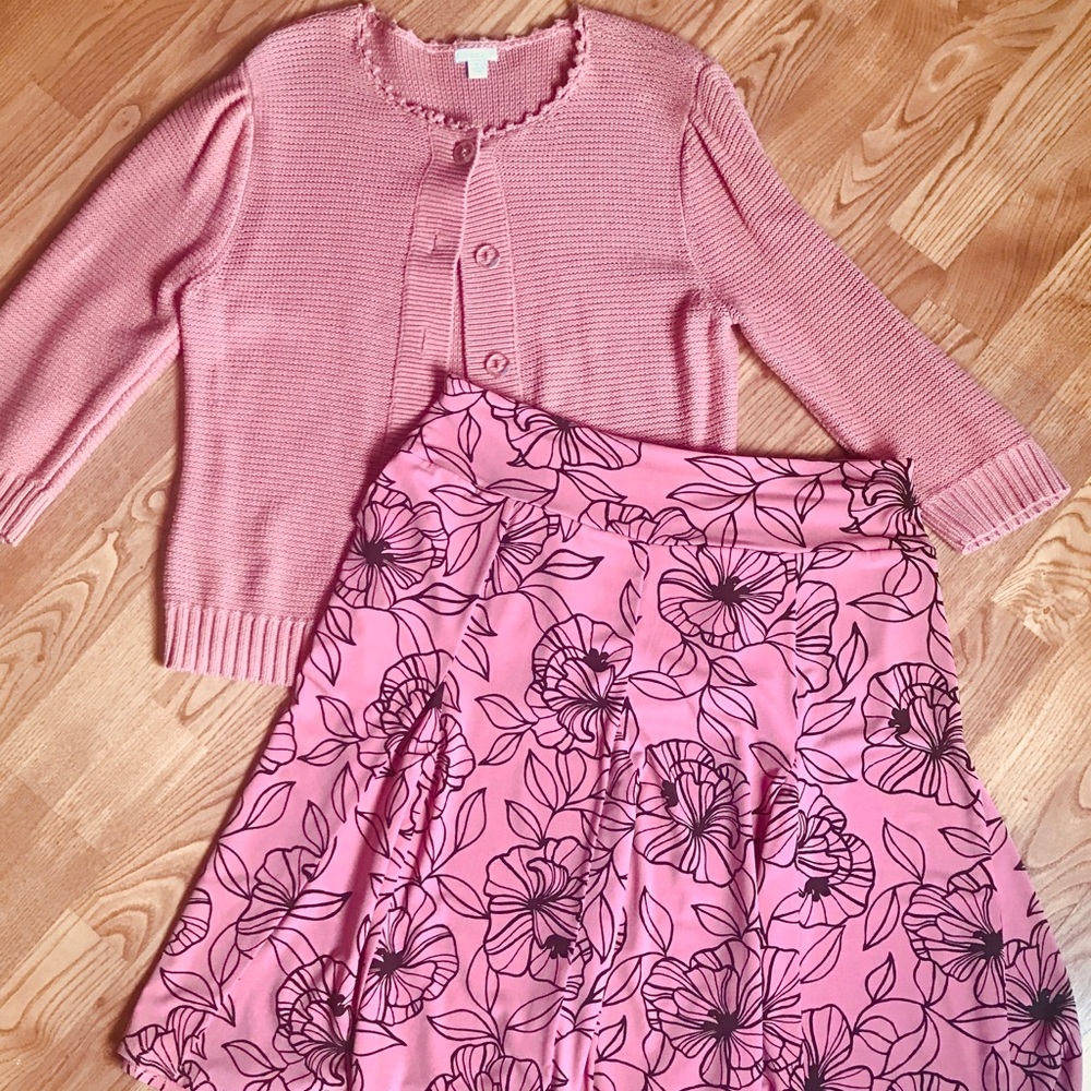 Apt 9 Sweater and Skirt
